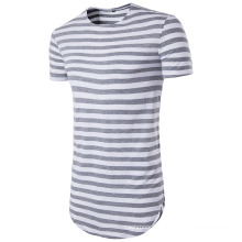 New Design Man′s Strip T Shirt, Short Sleeve Casual Clothing